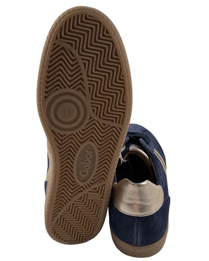 Gabor Damen  Sneaker low 73.300.16 Leder Blau