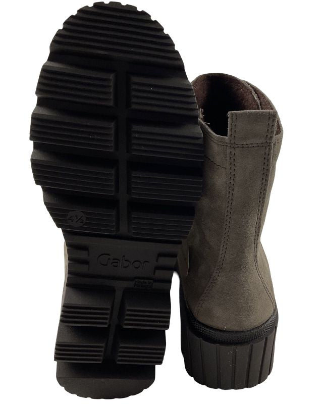 Gabor Schnürstiefelette 71.821.18  Dreamvelour mohair