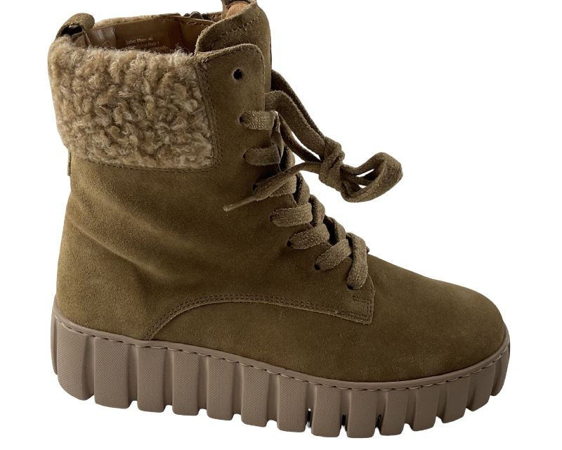 Gabor comfort  Plateau Stiefelette  76.786.35 Braun-Camel