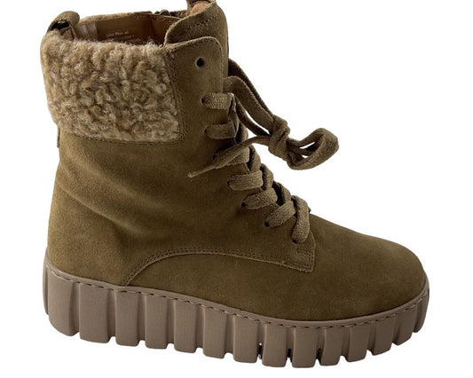 Gabor comfort  Plateau Stiefelette  76.786.35 Braun-Camel