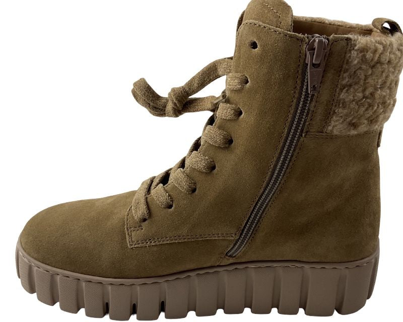 Gabor comfort  Plateau Stiefelette  76.786.35 Braun-Camel