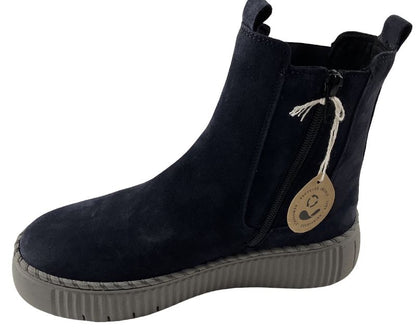 Gabor Chelsea Boot  73.540.16 Blau Dreamvelour