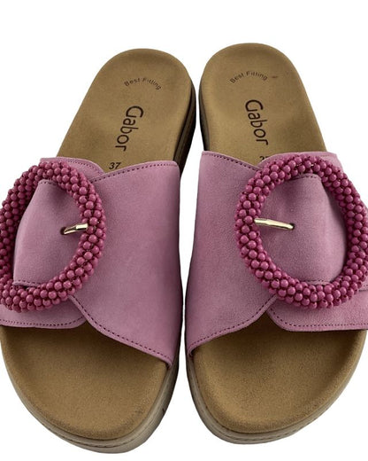 Gabor Damen Pantoletten 63.745.13  Samchevreau Rosa