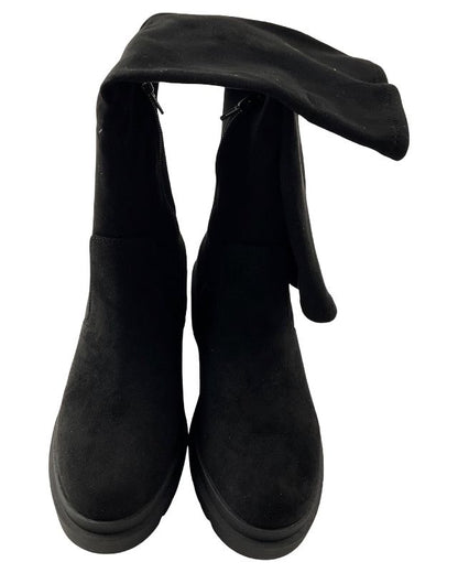 Bugatti Damen Langschaftstiefel  435-AMG32-6469 Schwarz