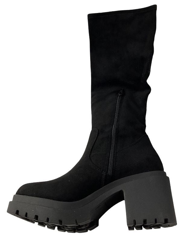 Bugatti Damen Langschaftstiefel  435-AMG32-6469 Schwarz