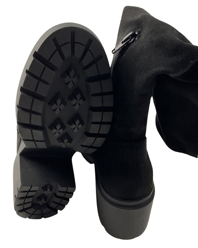 Bugatti Damen Langschaftstiefel  435-AMG32-6469 Schwarz