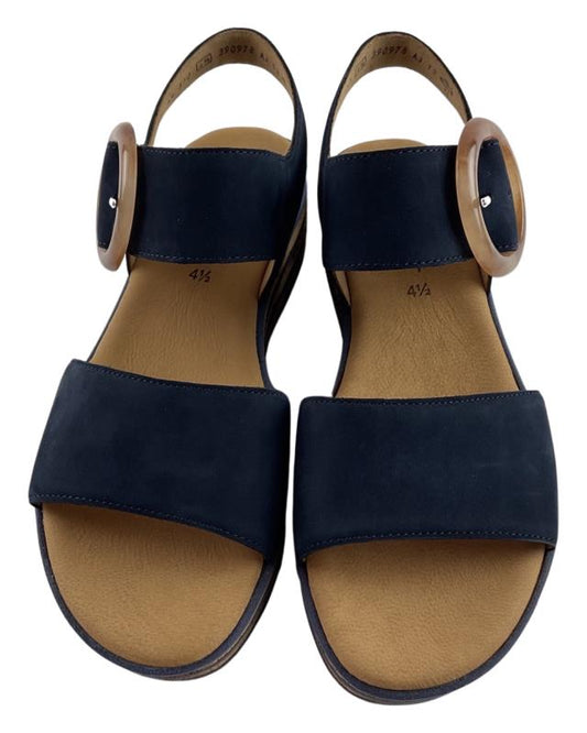 Gabor Damen Sandalen 44.550.16 Soft Nubuk  Blau