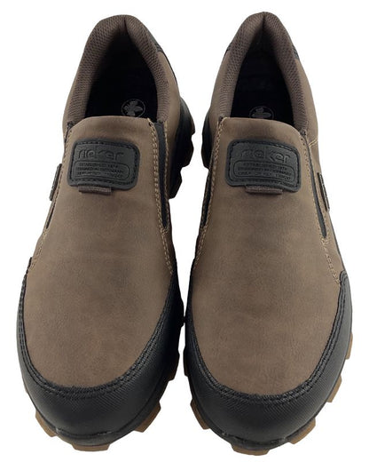 Rieker  Herren Slipper 35550-24  Braun ,Rieker-Tex.