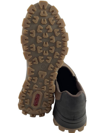 Rieker  Herren Slipper 35550-24  Braun ,Rieker-Tex.