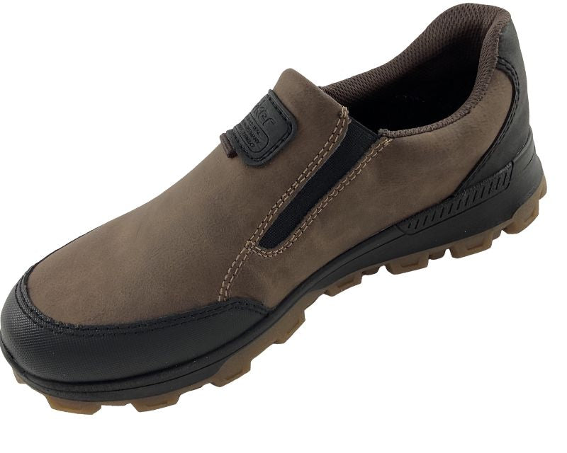 Rieker  Herren Slipper 35550-24  Braun ,Rieker-Tex.