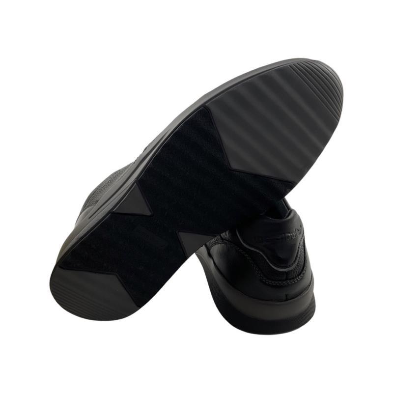 Waldläufer Herren Halbschuh 654502403564 Leder Schwarz