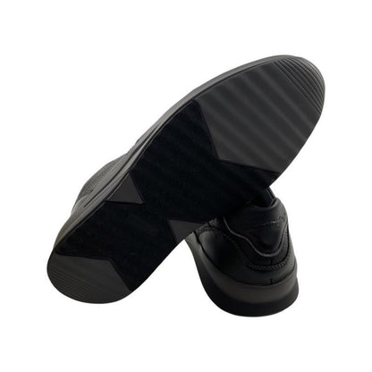 Waldläufer Herren Halbschuh 654502403564 Leder Schwarz