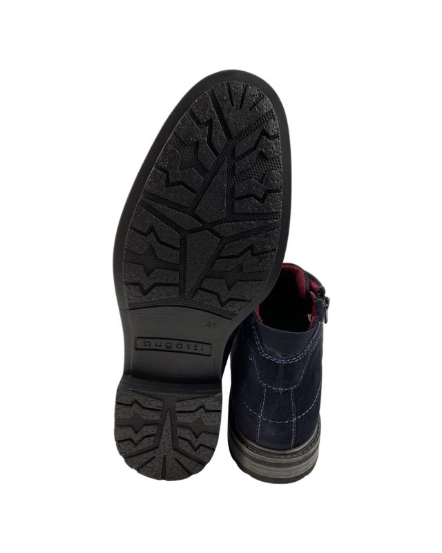 Bugatti Herren Boots 311-A1730-1400-4100 Blau Suede