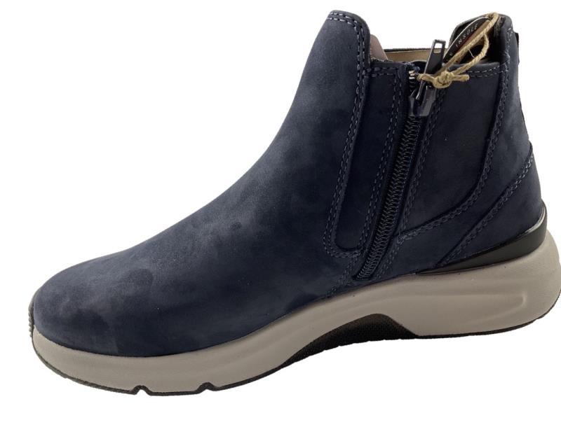 Gabor Rollingsoft Damen Stiefelletten 36.881.36 Nubuk Blau