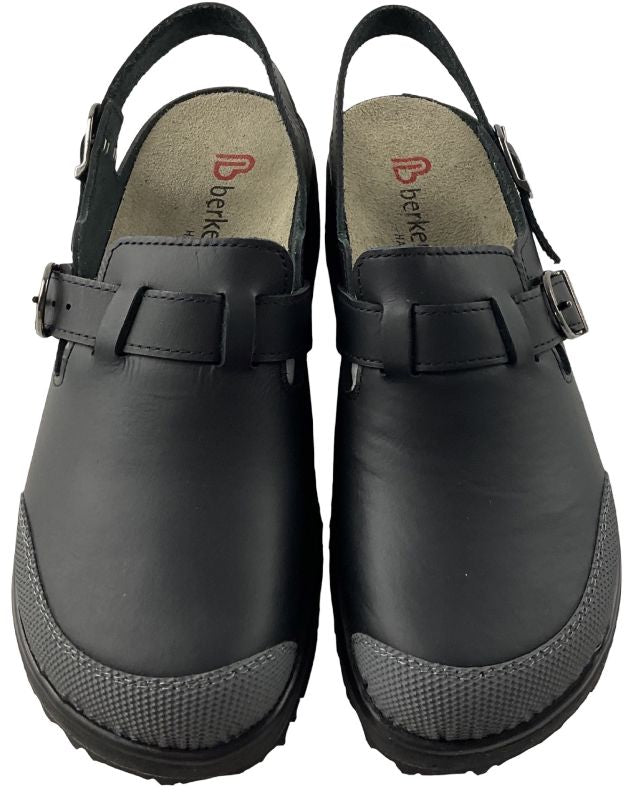 Berkemann Unisex Clogs 09107-900 X-Pro-Maxor Schwarz leder