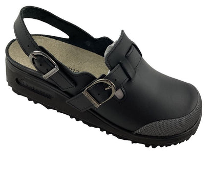 Berkemann Unisex Clogs 09107-900 X-Pro-Maxor Schwarz leder