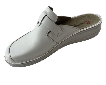 Berkemann Damen Pantolette Tec-Pro Mona  09318-175  Weiß Leder