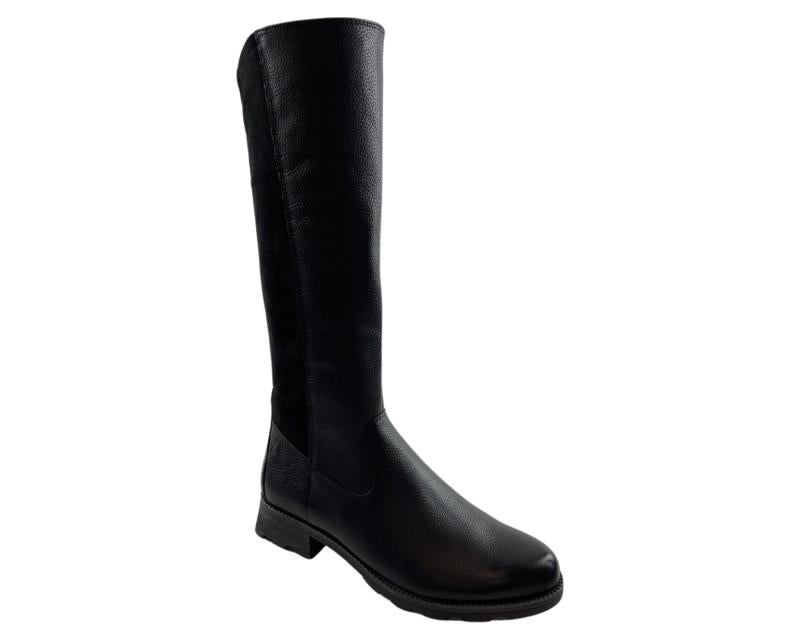 Caprice Damen Stiefel 9-25611-41  019  schwarz  Leder