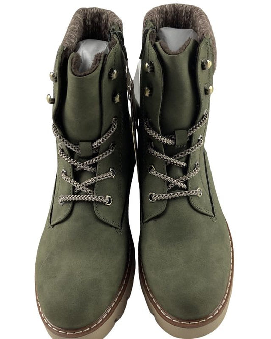 Jane Kain Supersoft Damen Botts 252 975 KHAKI Tex=Wasserabweisend