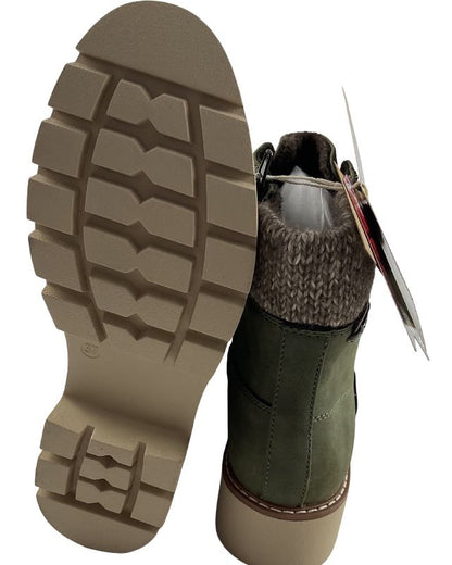 Jane Kain Supersoft Damen Botts 252 975 KHAKI Tex=Wasserabweisend