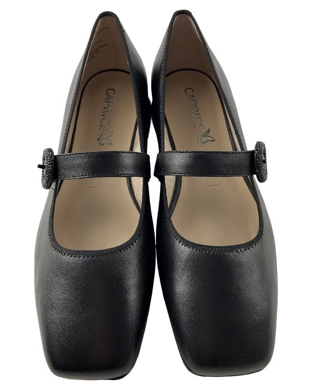 Caprice Damen Pumps 9-22100-45 022   Schwarz Nappa