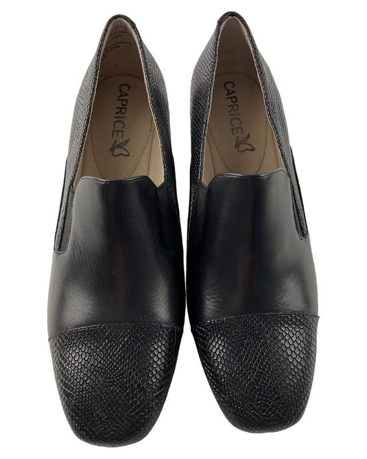 Caprice Damen Pumps 9-24406-45 019  Schwarz Nappa