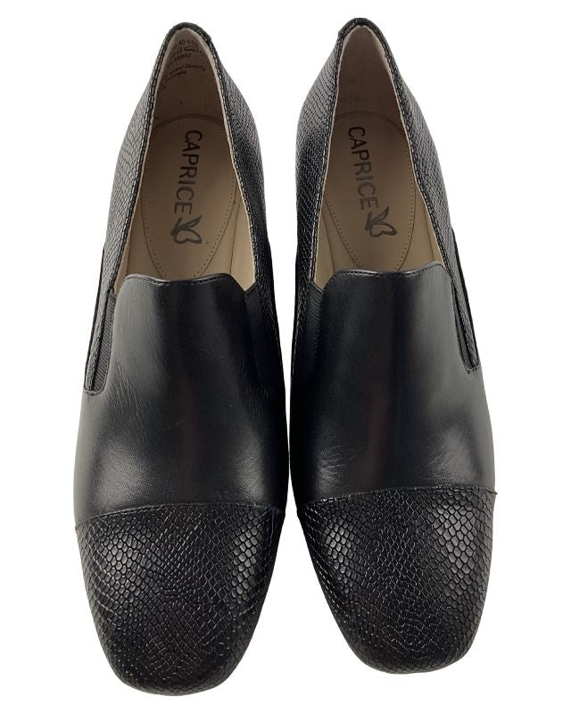 Caprice Damen Pumps 9-24406-45 019  Schwarz Nappa