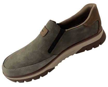 Rieker  Herren Slipper B9350-25  Extra-Weit Braun