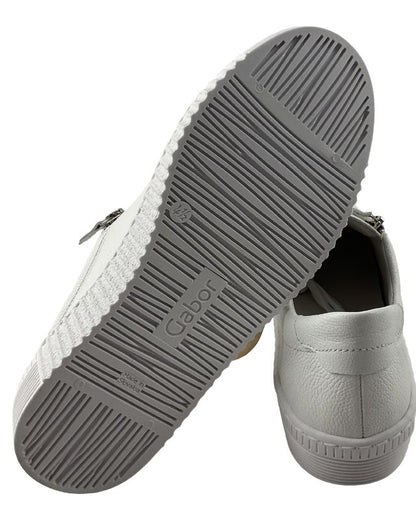 Gabor  Damen Sneaker low 83.334.21 Glattleder, weiß,BEST FITTING