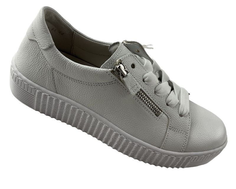 Gabor  Damen Sneaker low 83.334.21 Glattleder, weiß,BEST FITTING