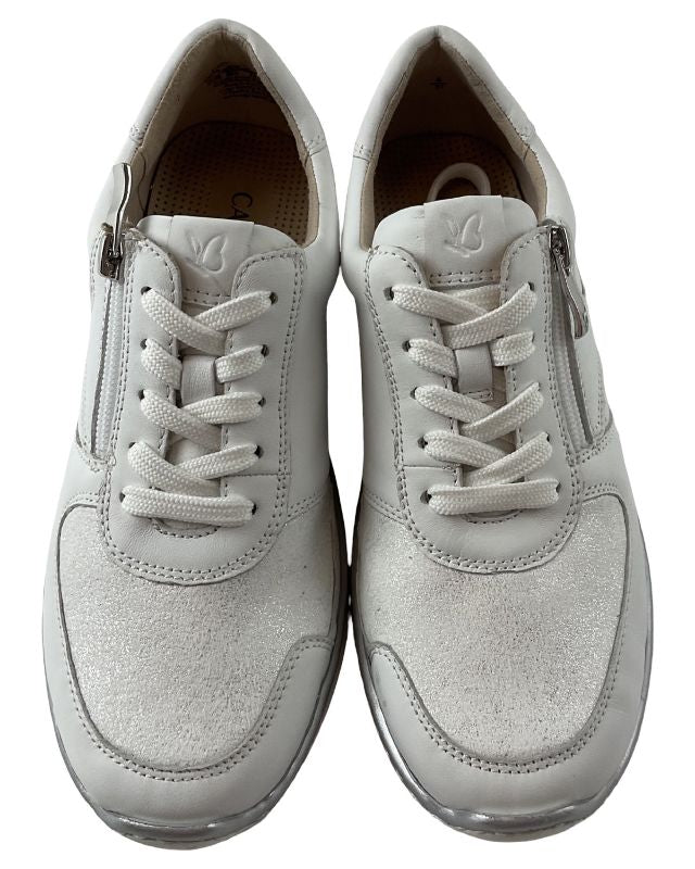Caprice Damen Sneaker 9-23718-44 183 Weiß/Silber