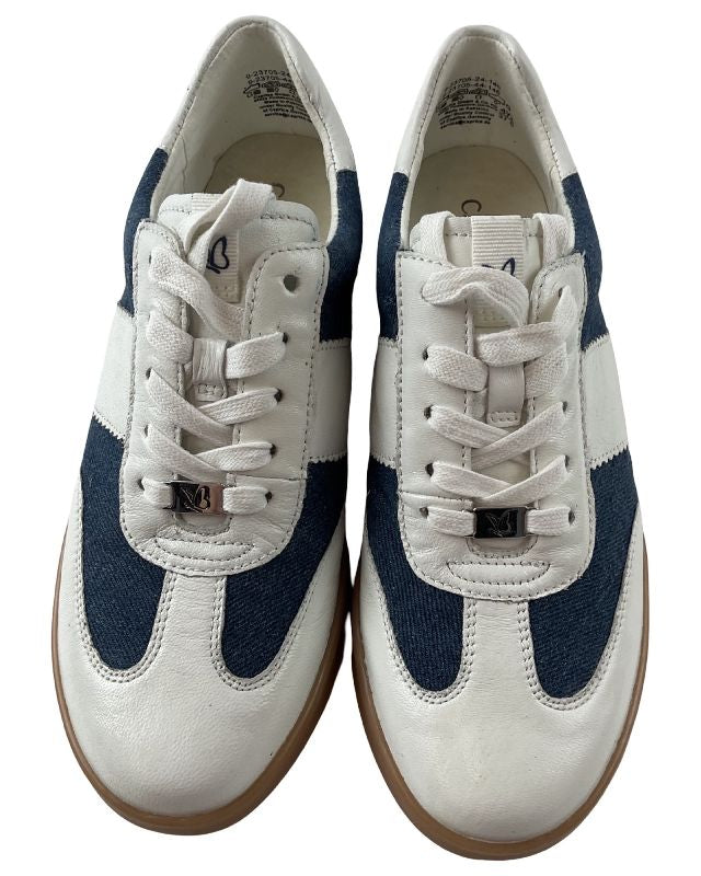 Caprice Damen Sneaker 9-23705-44 146  Weiß/Jeans
