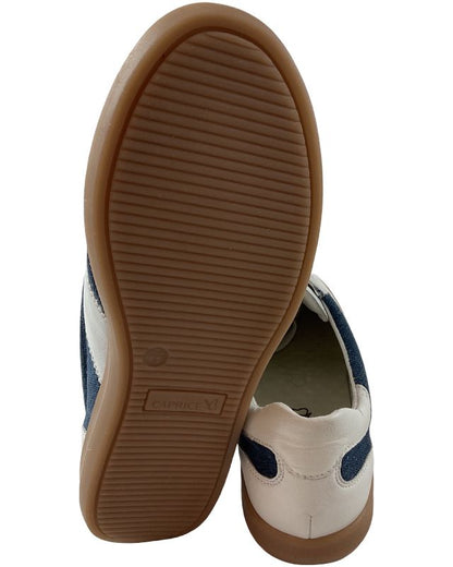 Caprice Damen Sneaker 9-23705-44 146  Weiß/Jeans