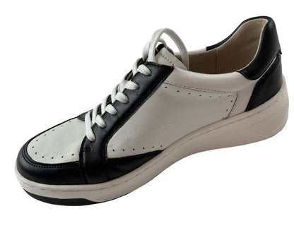 Caprice Damen Sneaker9-23714-44 109 Weiß/Schwarz