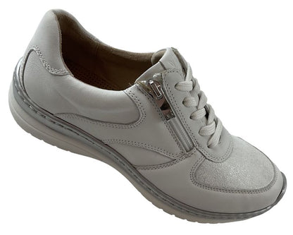Caprice Damen Sneaker 9-23718-44 183 Weiß/Silber