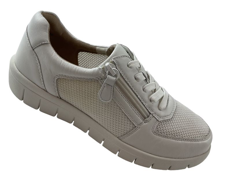 Caprice Damen Sneaker 9-23700-42 133  Weiß Nappa Co