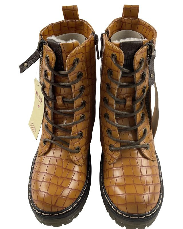 MUSTANG Mädchen Stiefelette  5059-601-6 Gelb