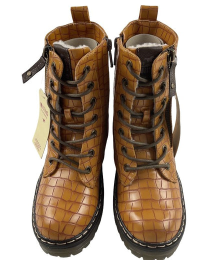 MUSTANG Mädchen Stiefelette  5059-601-6 Gelb