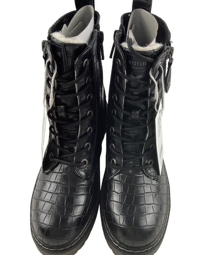 MUSTANG Mädchen Stiefelette  5059-601-9 Schwarz