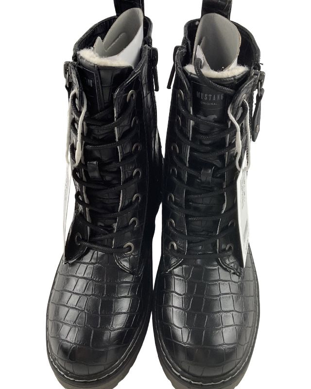 MUSTANG Mädchen Stiefelette  5059-601-9 Schwarz