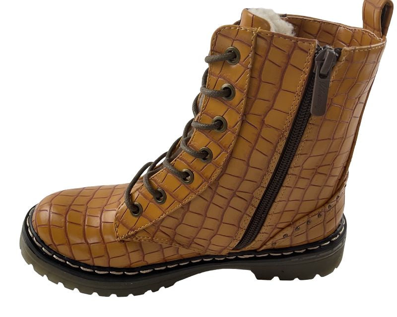 MUSTANG Mädchen Stiefelette  5059-601-6 Gelb