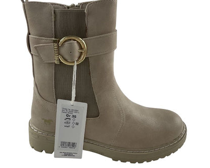 MUSTANG Mädchen Stiefelette 5059-501-4 Beige