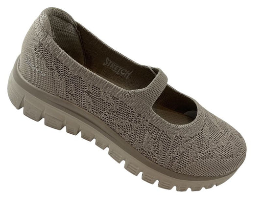 Damen Skechers Graceful-CHIC MOTION Taupe 100966/TPE