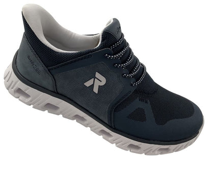 Rieker Herren Sneaker Low 04355-14 Blau, Ready2GO