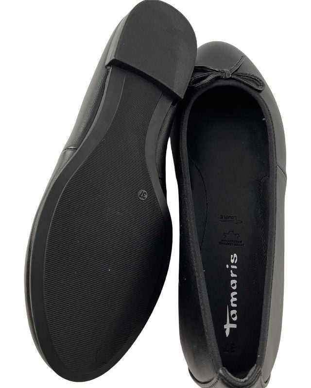 Tamaris Damen Ballerinas 1-22116-41 100  Schwarz