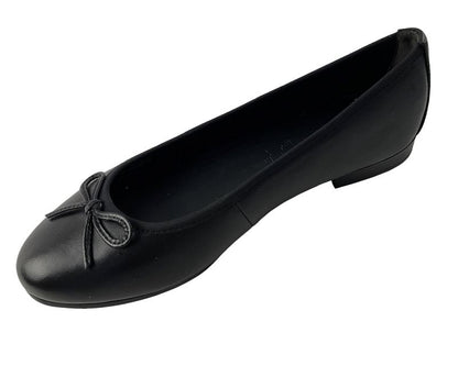 Tamaris Damen Ballerinas 1-22116-41 100  Schwarz