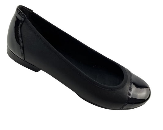 Tamaris Damen Ballerinas 1-22124-42 001 Schwarz