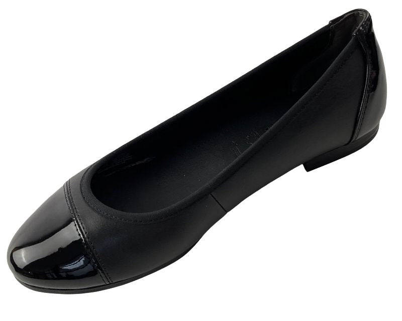 Tamaris Damen Ballerinas 1-22124-42 001 Schwarz