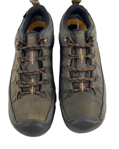 Keen Herren Sneaker Ridge Flex Mid WP 1017784 Black Olive/Golden Brown