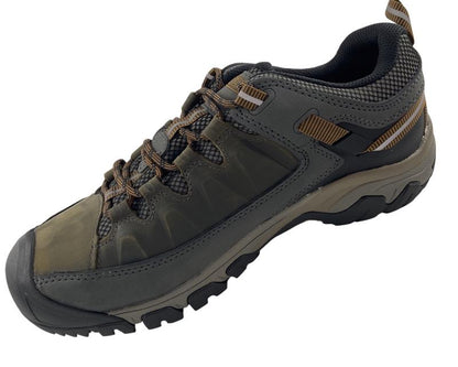 Keen Herren Sneaker Ridge Flex Mid WP 1017784 Black Olive/Golden Brown